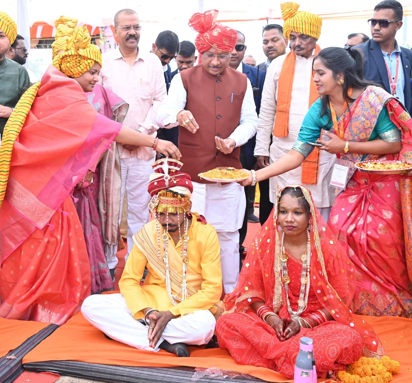 Chhattisgarh | सामूहिक विवाह का महाआयोजन, 6 हजार से ज्यादा जोड़े बंधे सात फेरे में