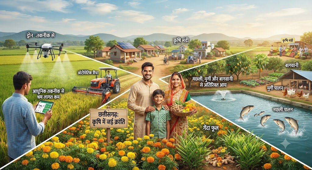 Chhattisgarh | आधुनिक और नगदी फसलों की खेती ने बदली छत्तीसगढ़ के किसानों की तकदीर